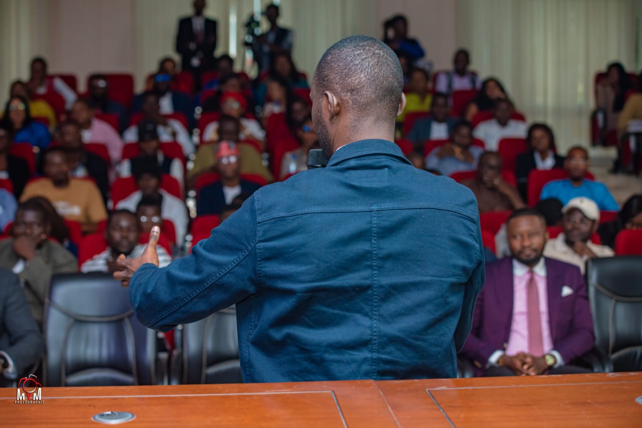 Ibrahim Nouradine à la conférence APEJ Congo, 2024